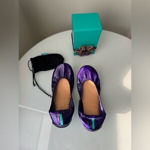 Purple Diamond Tieks Limited Edition Ballet Flats (exclusive) New In Box